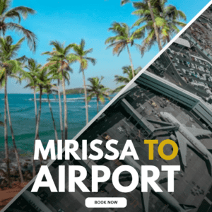 Mirissa to Colombo airport taxi