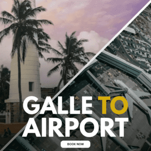 Galle to Colombo airport taxi