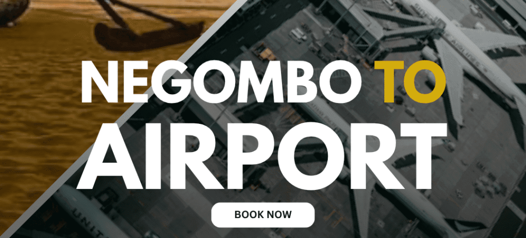 Negombo to colombo airport taxi