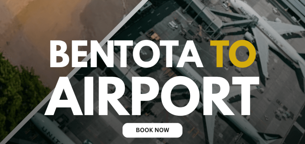 Bentota to colombo airport taxi