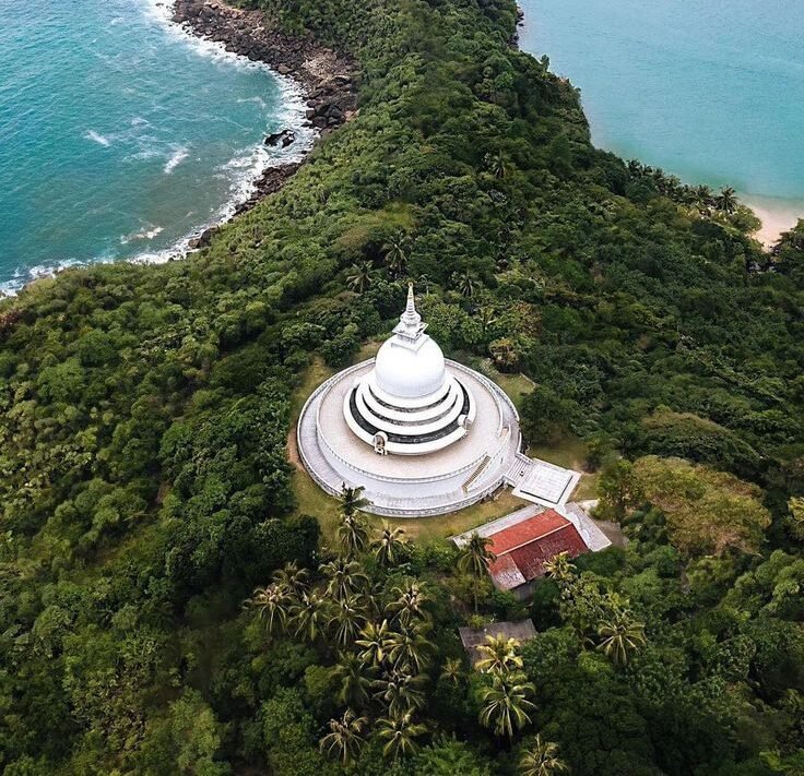 Galle 4 Japanese Peace Pagoda Rumassala Galle