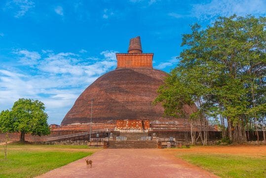 Anuradhapura 3 Jetavanaramaya brick stupa Anuradhapura ruins