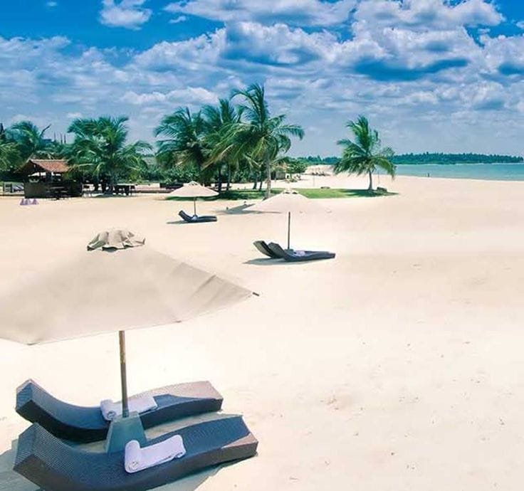 Pasikuda Shallow Beach East Coast