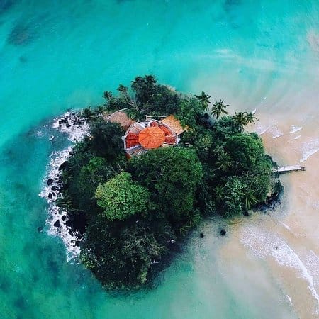 Kalpitiya Lagoon Aerial View